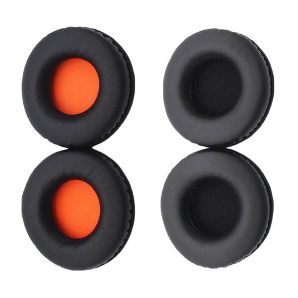 

замена амбушюры для skullcandy хэш 2.0 совместимость с hesh bluetooth беспроводные наушники, черный + оранжевый