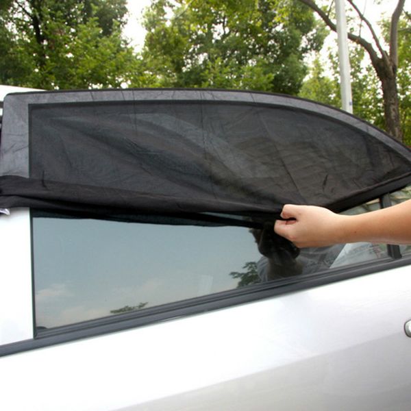 

mahaqi 2pcs car sunshade uv protection car window curtain window sunshade side mesh sun visor summer protection windo