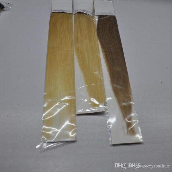 

перуанский волос девственницы 3 связки прямые волосы уток светловолосый 613 # волос цвет wefft, свободная перевозка груза, Black