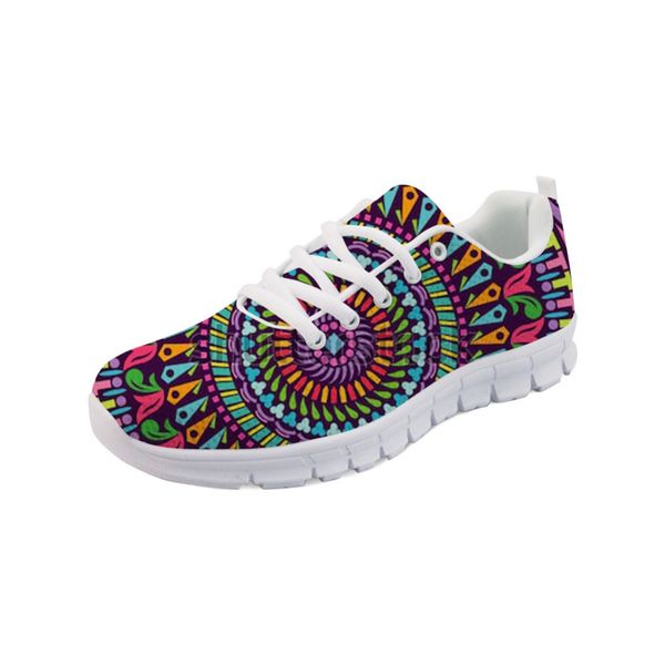 

noisydesigns 2019 new walking flats breathable female shoes for girl modern colorful mondrian grid casual sneakers buty damskie, Black