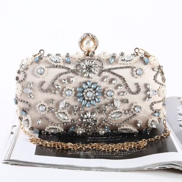 

thinkthendo 2019 women evening shoulder bag bridal clutch party prom wedding handbag wallet purse new