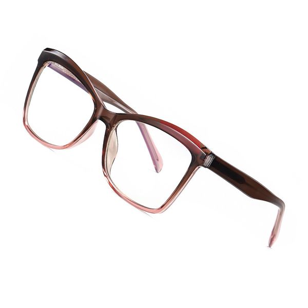 

aofly brand design square anti blue light blocking glasses men oversize ultralight optics frame computer clear eyewear women, White;black