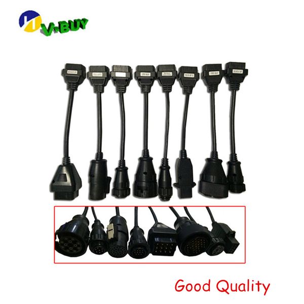 

лучшие цены грузовику кабели для obdiicat-cdp pro obd2 obdiicat-150 ткс полный комплект 8шт trucks кабели диагностический инструмент подключ