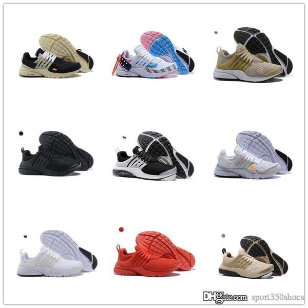 

2019 fashion new presto v2 ultra br tp qs 2.0 black white x running shoes sports women air men prestos running shoes size 36-46