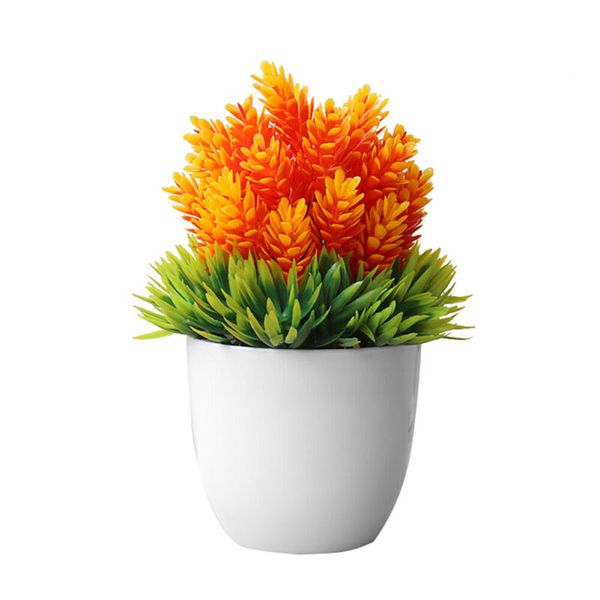 

artificial potted plant bouquet bonsai fake flower wedding garden decors display
