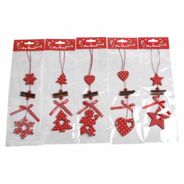 

wooden christmas tree decoration pendant hanging ornament christmas scene props home new year party decor festival supplies