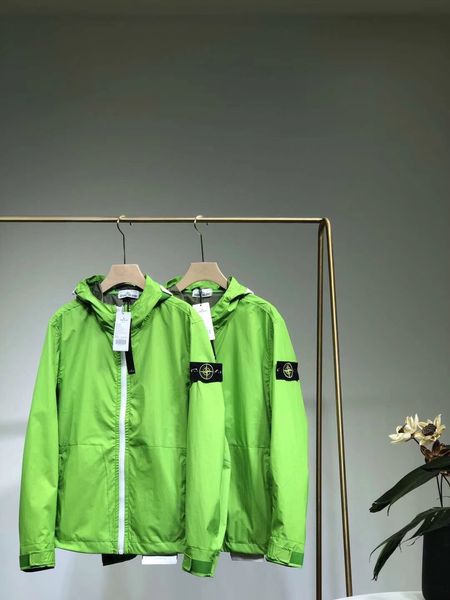 

19 pring and ummer new tone functional fabric men and women i land coat green jacket xl