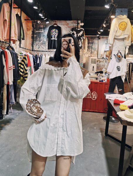 

2020 women shirts casual blouse long sleeve t shirts women 191125-lg2731*6897, White;black