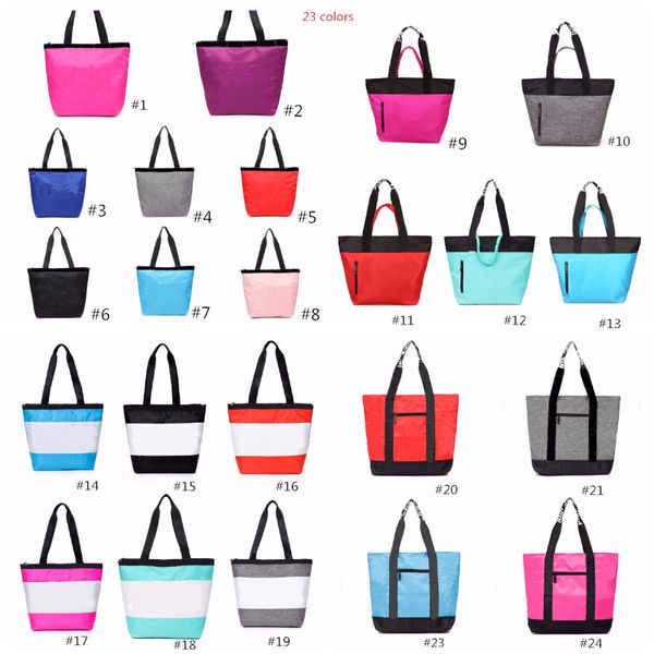 

waterproof girl's handbags outdoor sport shoulder bags women large capacity travel yoga duffel bag