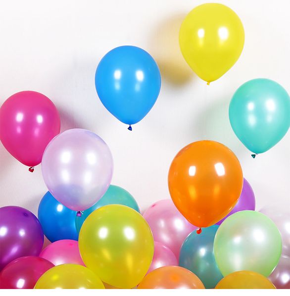 

wholesale 10 inch 1.2g pure color round festival balloon wedding birthday decoration arch balloons party supplies 100pcs