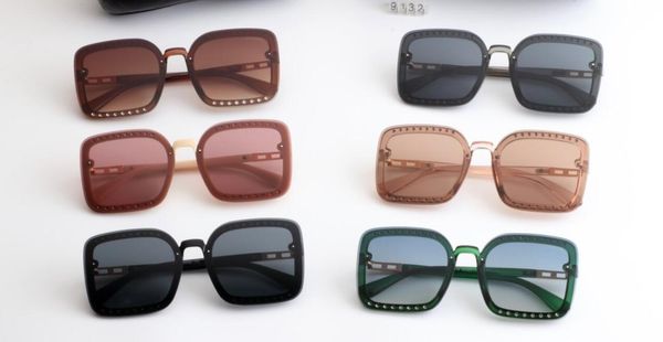 

2020 new fashion accessories women's large frame sunglasses travel vacation leisure sunglasses