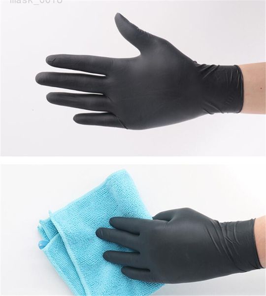 

disposable pcs 100pcs latex dishwashing kitchen work rubber garden gloves universal for left right hand transparent ux07 qa