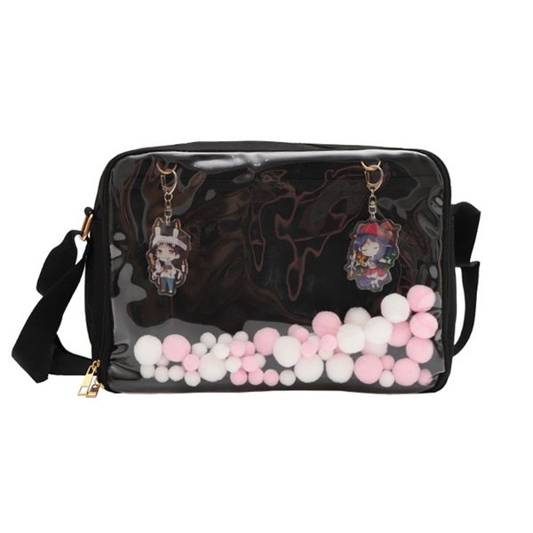 

40&20 decorative wool ball for girls itabag diy multiple color combinations for sale h809, Black