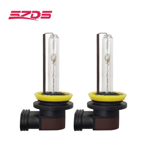 

szds hid h8 h9 h11 headlight 12v 35w xenon lamp replacement bulbs diy modify headlamp fog lights 3000k 4300k 5000k 6000k 8000k