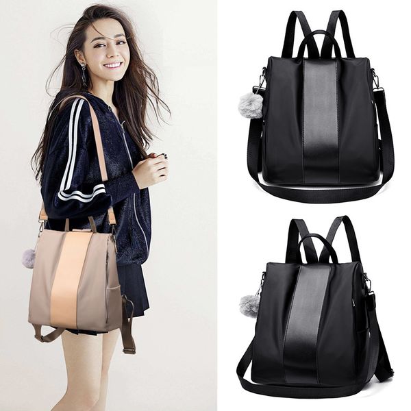 

New fa hion women anti theft backpack hight quality vintage backpack ca ual women 039 larger capacity female houlder bag k351