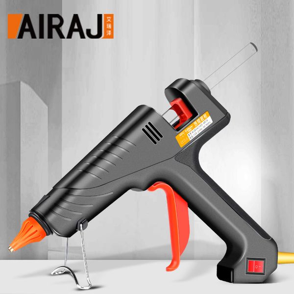 

airaj 400w industrial grade melt glue gun, give 10 glue sticks for household diy hand-made adhesive tools