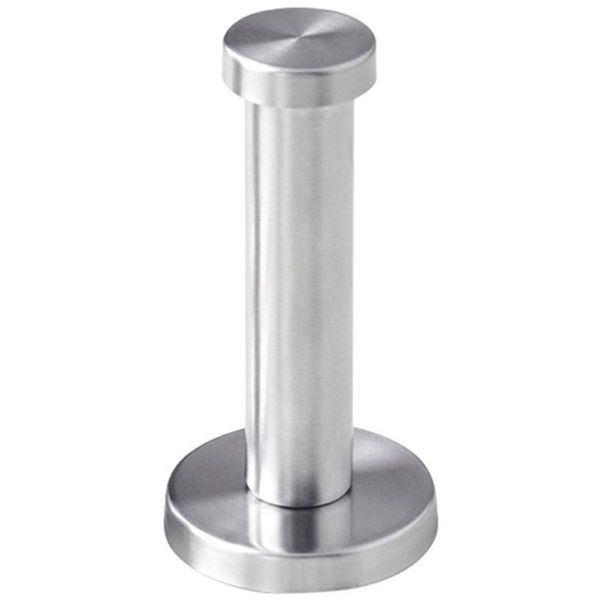 

silver utility wall mount towel strong hook cylinder coat stainless steel robe bathroom
