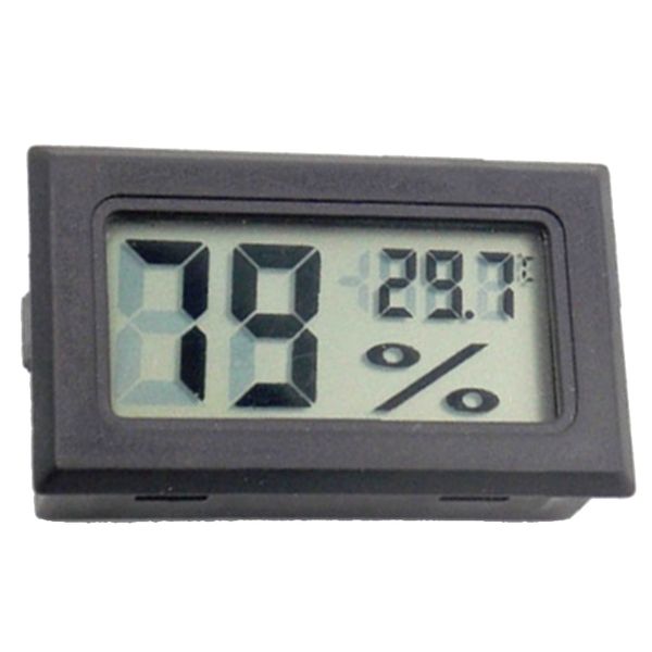 

4-pack digital thermometer hygrometer meters gauge indoor large number display temperature