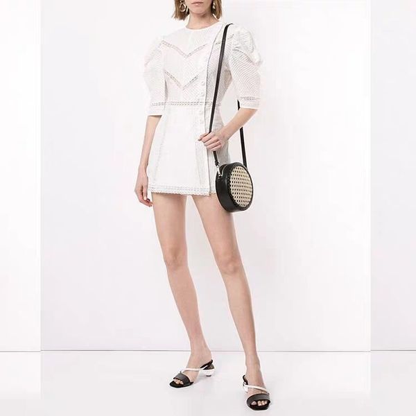 

white black women jumpsuits fashion lace elegant evening party jumpsuits, Black;white