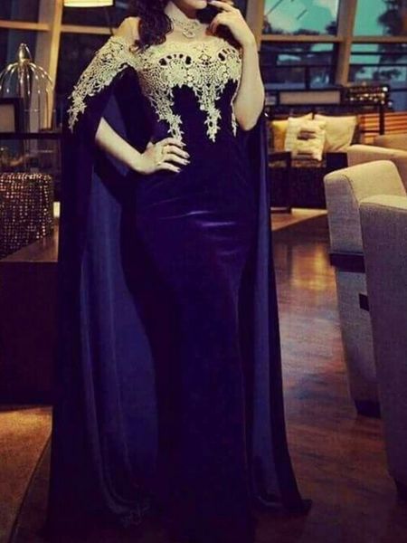 

prom evening dresses mermaid vestidos elegantes, Black
