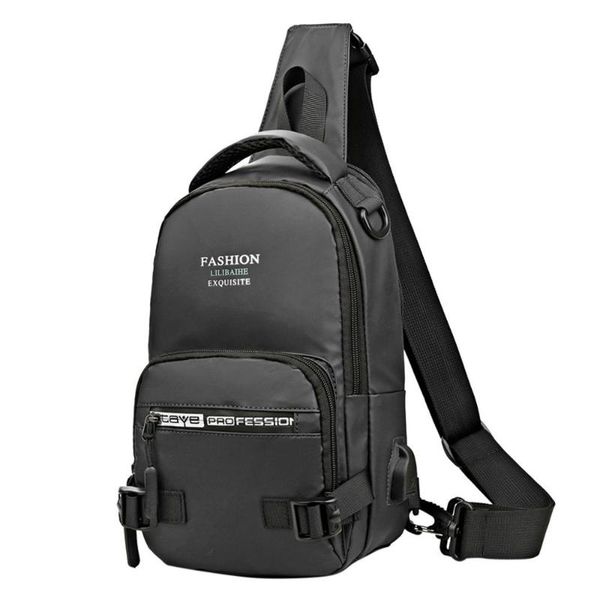 

new outdoor chest bag men's and women's waterproof oxford chest bag dexterous simplicity sports leisure waist packs