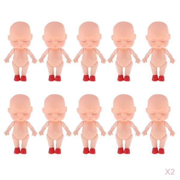 

20pcs sleeping newborn baby dolls 3 inch mini doll toy gift for boys girls