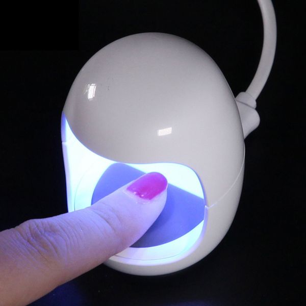 

hengfang3w usb mini nail dryer portable uv led curing lamp gel polish manicure fast drying curing light