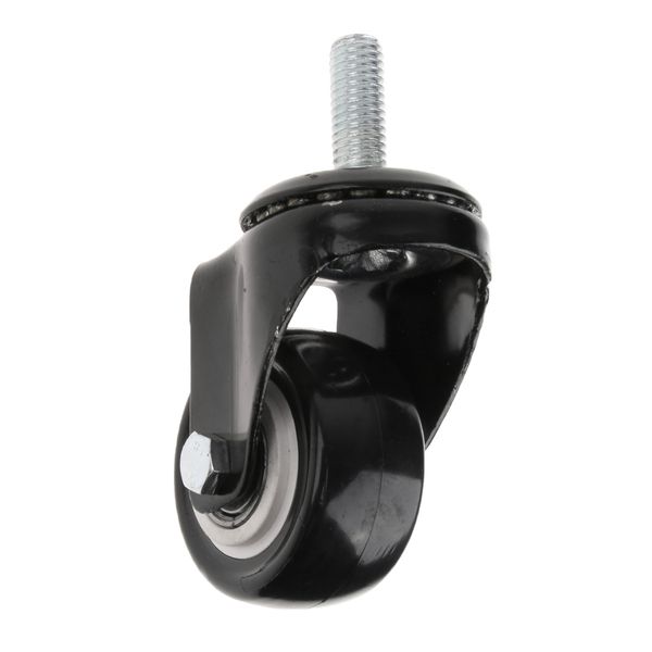 

2'' swivel caster wheel dust cover rubber castor with 360 degree plate