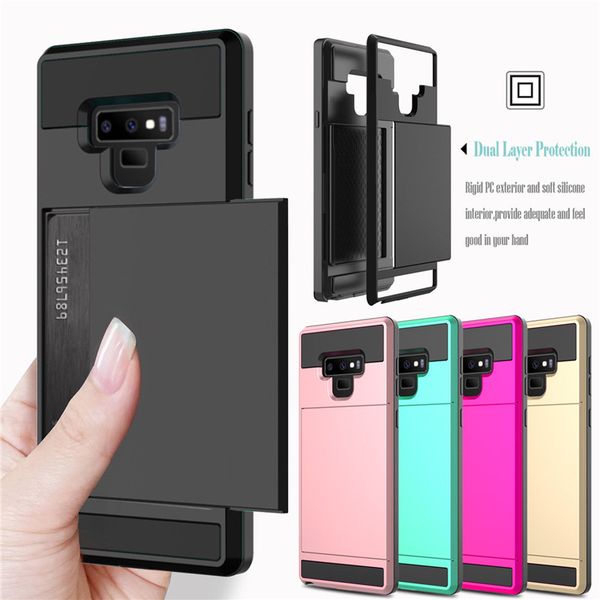 

card case for samsung galaxy a8 j2 j3 j6 j7 j8 pro plus 2018 card slot phone case for samsung s8 s9 s10 s10 lite plus note 9 note 8 cover