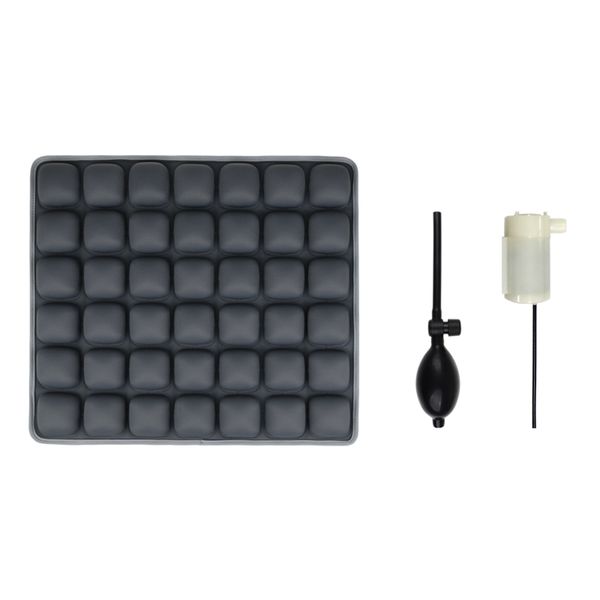 

1pc seat cushion back cushion 3d soft breathable airbag relaxation decompression massage pad pillow for home office car chair