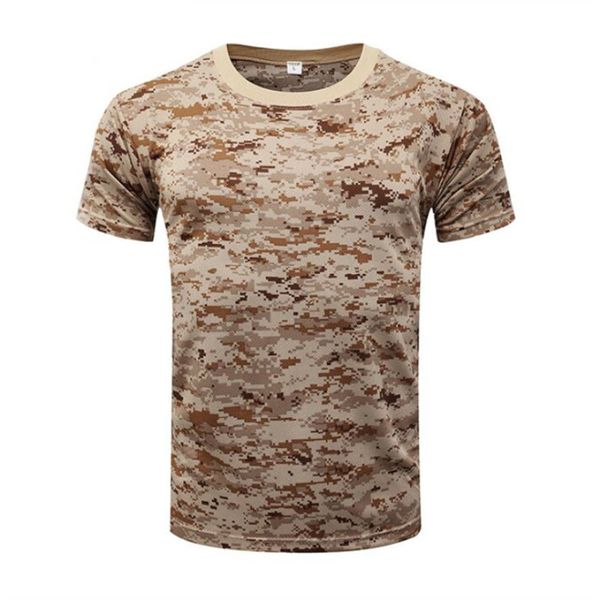

2018 men camouflage quick dry breathable t-shirt tights army tactical t-shirt mens compression shirt fitness summer body bulding, Black;blue