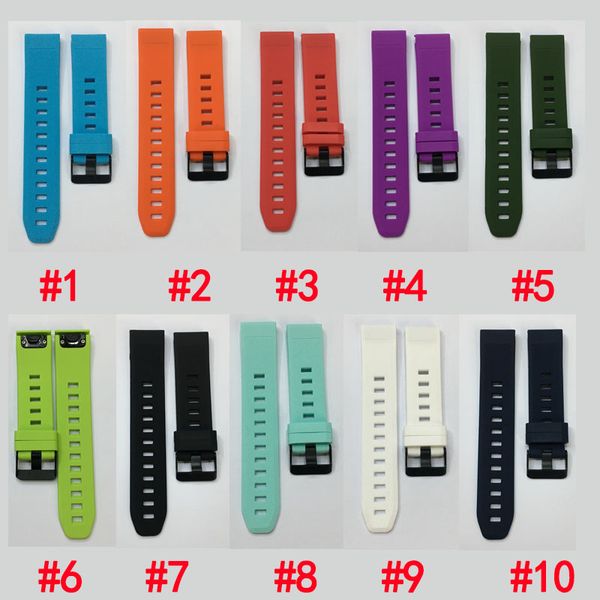 

26mm 22mm 20mm watch band strap for garmin fenix 5x 5s plus fenix hr forerunner 935 watch silicone wristband strap ing