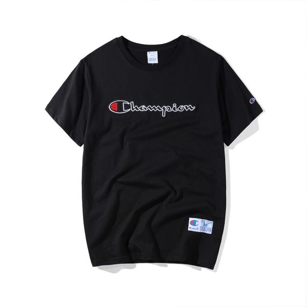 

мужские дизайнерские футболки марка лето новый бренд повседневная одежда мода письмо печати марка футболка тенденция уличный стиль тройники, White;black