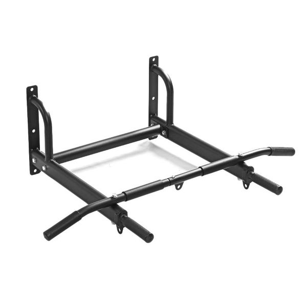 

wall mounted horizontal bar set with resistance band/hand ring exercise gym chin up pull up training bar sport fitness equipment