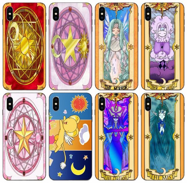 

tongtrade] sakura card captor клоу карты чехол для iphone 11 pro x xs max xr 8s 7s 6s 5 se galaxy j5 j7 prime pro честь 10 20 lite 1pcs cas