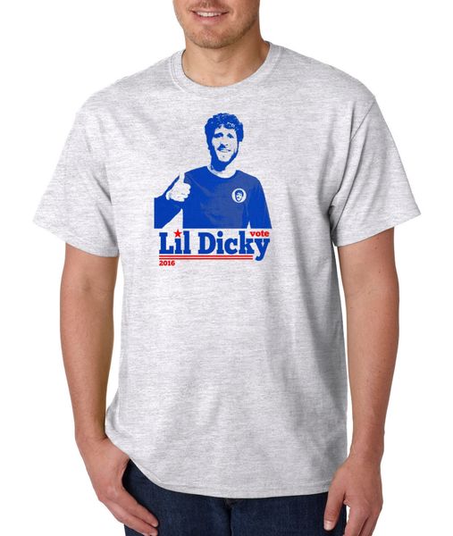 

dickies голосовать lil дикки футболка hip hop music tee рэпер dk выборы смешные rap новое лето короткие рукава мода, White;black