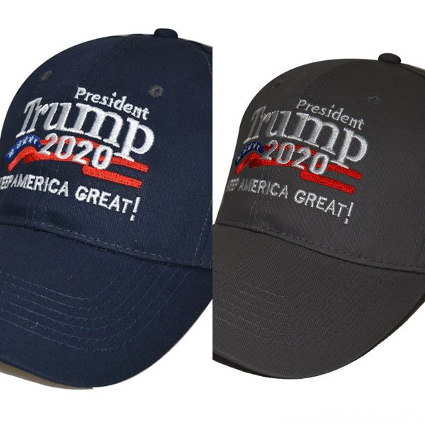 

jco4i trump hat hats 8 styles adjustable summer make america great again trump 2020 snapback mash caps party baseball, Blue;gray