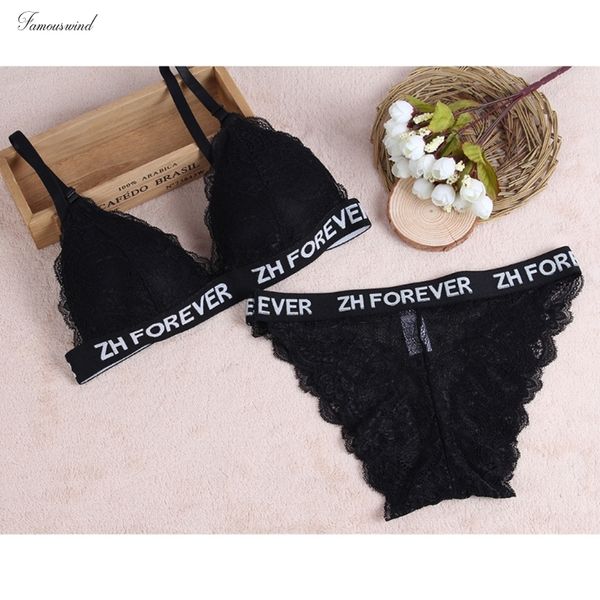 

совместного упругого bralette сексуального белье бюстгальтер set top изготовление одежды wirefree сеньор интимный женское определение трусы, Red;black