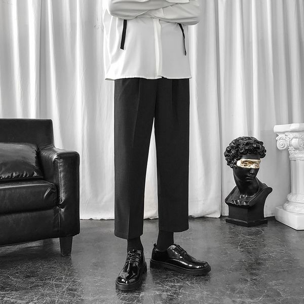 

summer trousers fashion men's loose casual pants jeans, Black