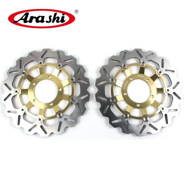 

arashi 1 pair for street triple 675 2007-2012 передние тормозные диски с чпу тормозные роторы 2007 2008 2009 2010 2011 2012 675r
