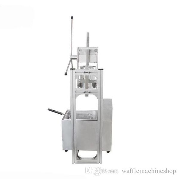 

np-284 spanish churros maker machine with 6l gas fryer popular snack equipment commercial churros making machine spanish fritter maker