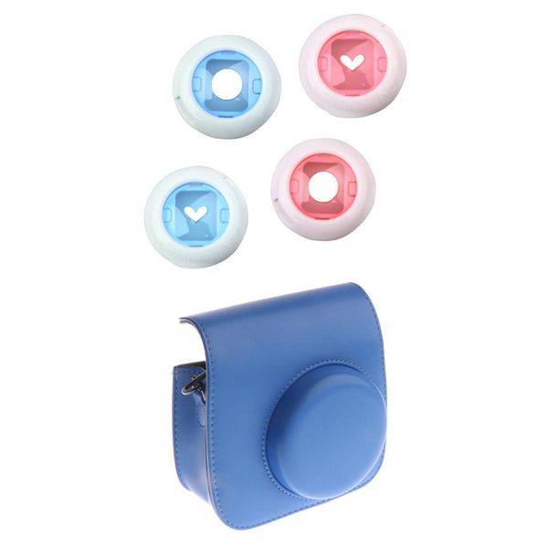 

сумка для фотоаппарата с ремешком+ фильтр объектива камеры для fujifilm instax mini8 8+ 9