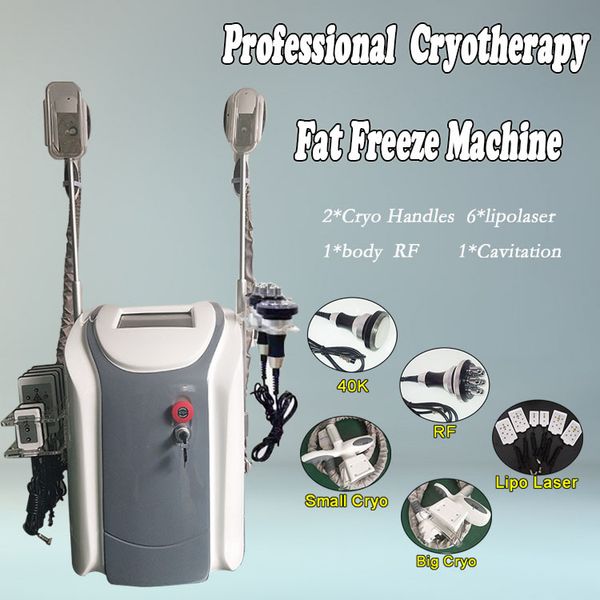 

new promotion 5 in 1 ultrasonic cavitation cryolipolysis vacuum lipo laser slimming machine rf facial face lifting