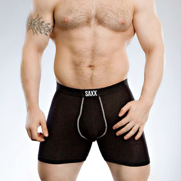 

promotion !! saxx мужское нижнее белье new saxx ultra / vibe mens nksa нижнее белье боксеры трусы шорты брюки сша размер свободный новая мод, Black;white