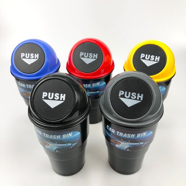 

universal car trash garbage can auto trash dust case holder bin box car-styling