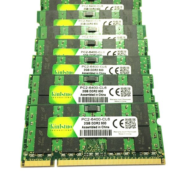 

Компьютерные компоненты ОЗУ Kinlstuo Новые ОЗУ DDR2 2GB 800MHz PC 6400 Память 200pin SODIMM ddr2 2gb 667MHz PC