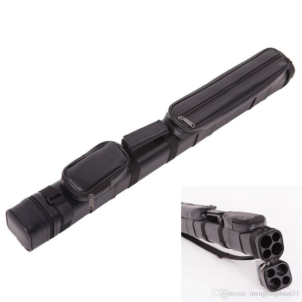 

new 2x2 1/2 billiard stick barrel hard cue tube case black with handle