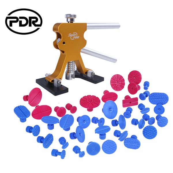 

pdr tools diy paintless dent repair tool car body dent removal kit puller lifter glue tabs suction cup set auto remove