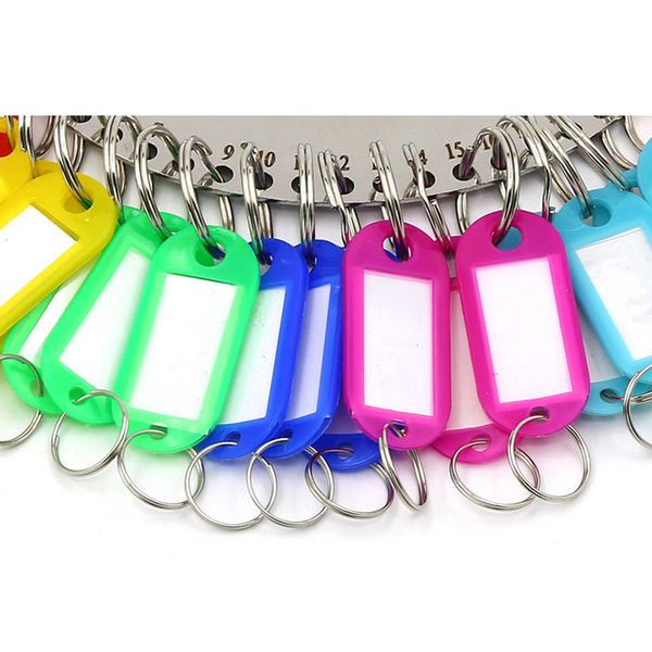 

500pcs stainless steel split key ring keychain jump rings round wire keyfob diy