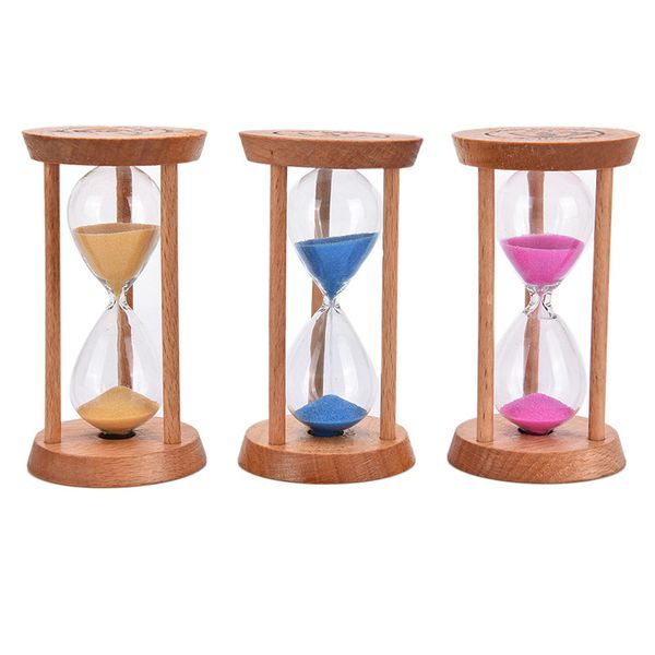

wooden frame sandglass sand glass hourglass time counter count down home kitchen timer clock decoration gift